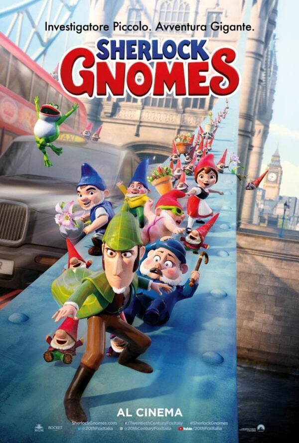 Poster Sherlock Gnomes