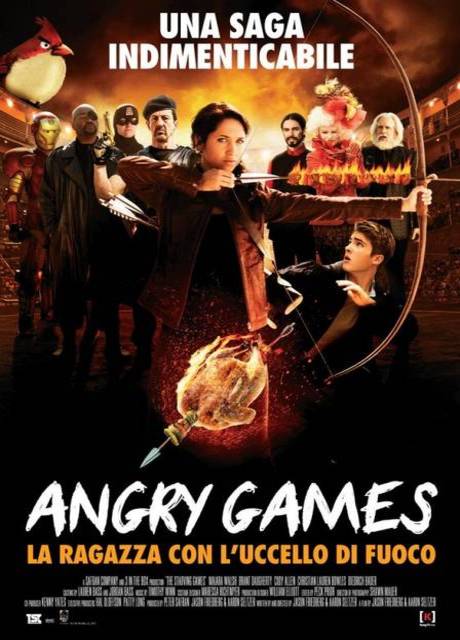 Poster Angry Games – La ragazza con l’uccello di fuoco