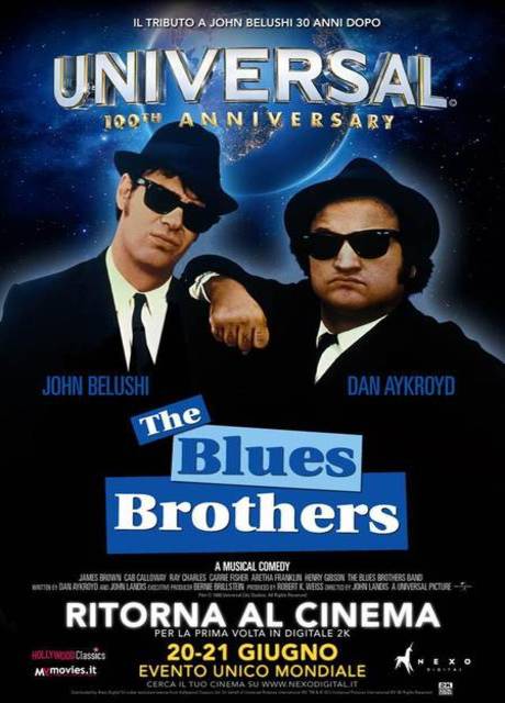 Poster The Blues Brothers (Riedizione 2012)