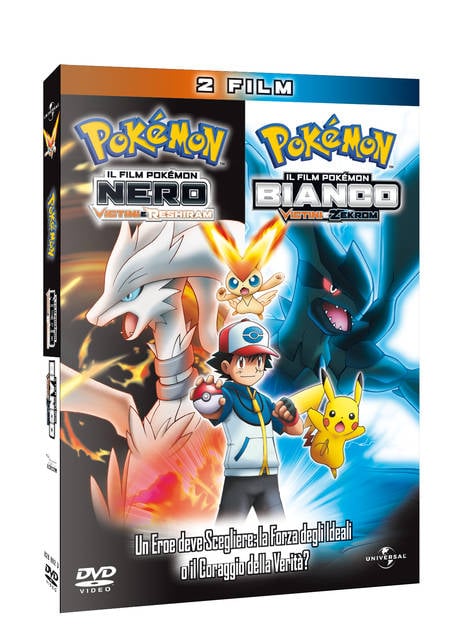 Poster Il Film Pokémon Nero: Victini e Reshirane e  Il Film Pokémon Bianco: Victini e Reshiran