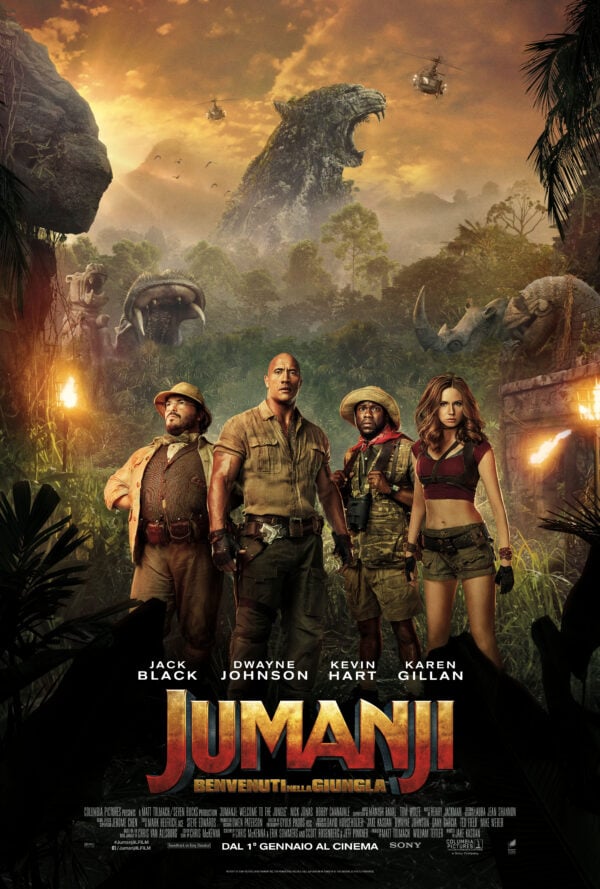 Poster Jumanji: Benvenuti nella Giungla