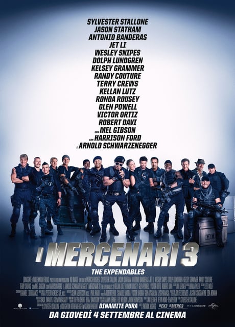 Poster I Mercenari 3 – The Expendables 3