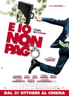 Poster “E io non pago”– l’Italia dei furbetti