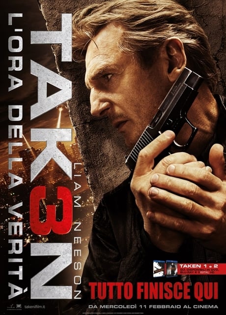 Poster Taken 3 – L’ora della verità