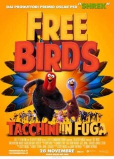 Poster Free Birds – Tacchini in Fuga