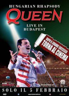 Poster Hungarian Rapsody: Queen Live in Budapest