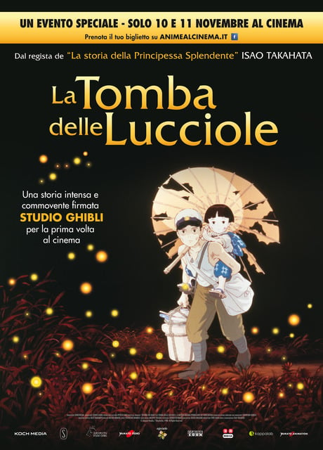 Poster La tomba delle lucciole