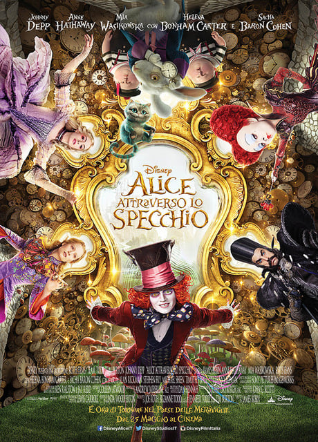 Poster Alice attraverso lo specchio