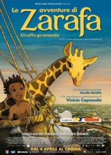 Poster Le avventure di Zarafa – Giraffa giramondo