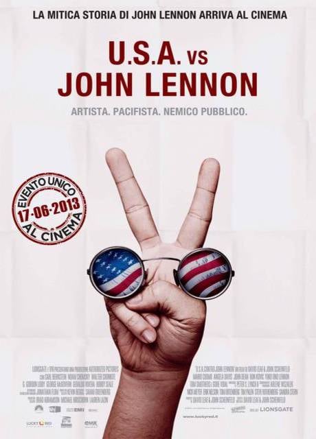 Poster U.S.A. contro John Lennon (2013)