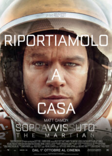 Poster Sopravvissuto – The martian