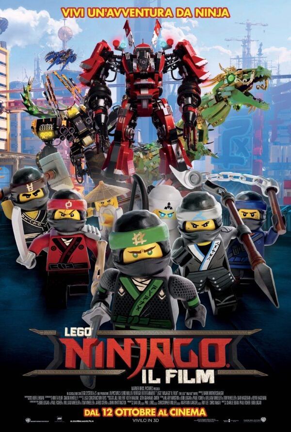 Poster LEGO Ninjago Il Film