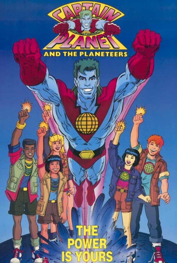 Poster Captain Planet and the Planeteers