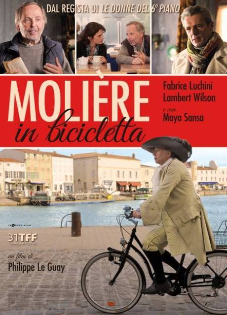 Poster Moliere in bicicletta