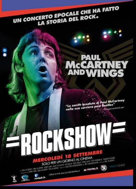 Poster Rockshow – Paul McCartney and Wings