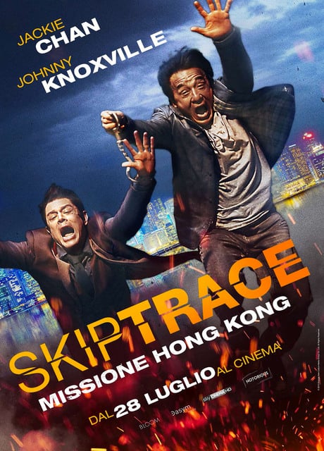 Poster Skiptrace – Missione Hong Kong