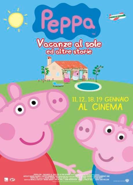 Poster Peppa, vacanze al sole ed altre storie