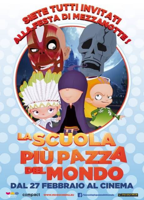 Poster La scuola più pazza del mondo