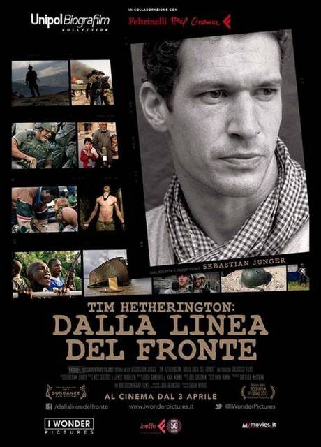 Poster Tim Hetherington: dalla linea del fronte