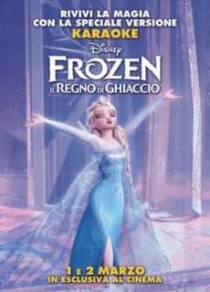 Poster Frozen – Il Regno di Ghiaccio (Versione Karaoke)