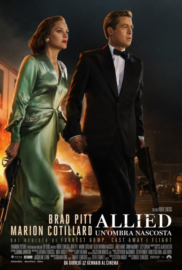 Poster Allied – Un’ombra nascosta