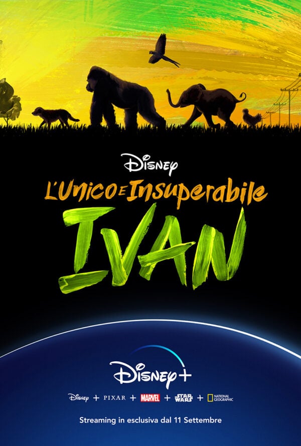 Poster L’Unico e Insuperabile Ivan