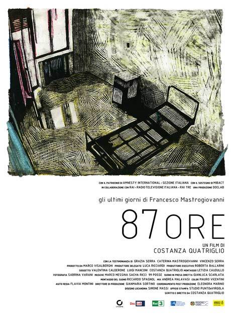 Poster 87 ore  – Gli ultimi giorni di vita di Francesco Mastrogiovanni