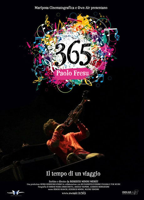 Poster 365 Paolo Fresu, il tempo di un viaggio