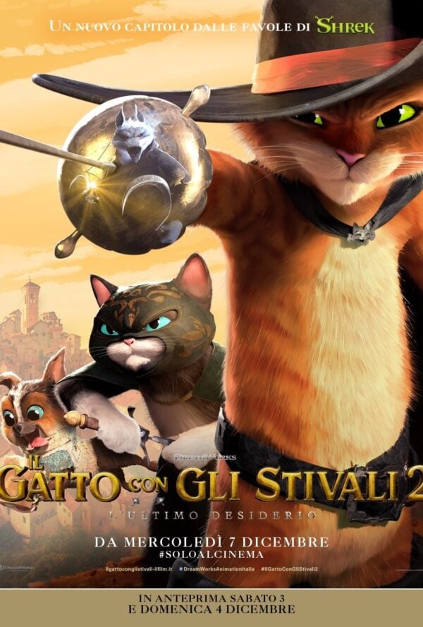 Poster Il Gatto con gli Stivali 2: L’ultimo Desiderio