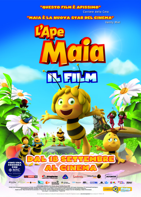 Poster L’ape Maia – Il film