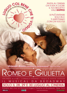 Poster Romeo e Giulietta