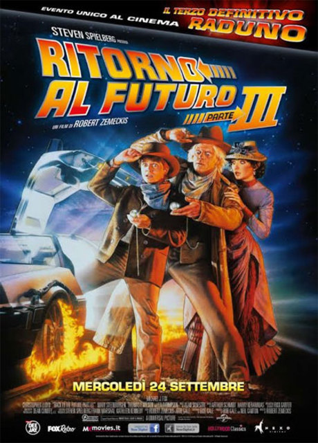 Poster Ritorno al futuro parte III – Il Raduno