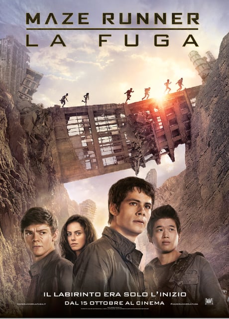 Poster Maze Runner – La fuga