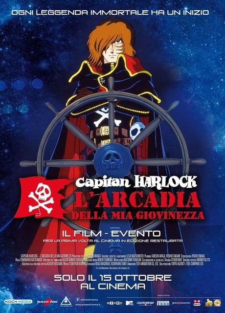 Poster Capitan Harlock: L’Arcadia della mia giovinezza