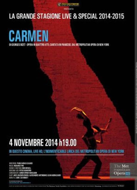 Poster The Metropolitan Opera di New York: Carmen