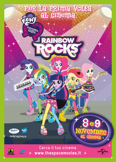 Poster My Little Pony: Equestria Girls – Rainbow Rocks