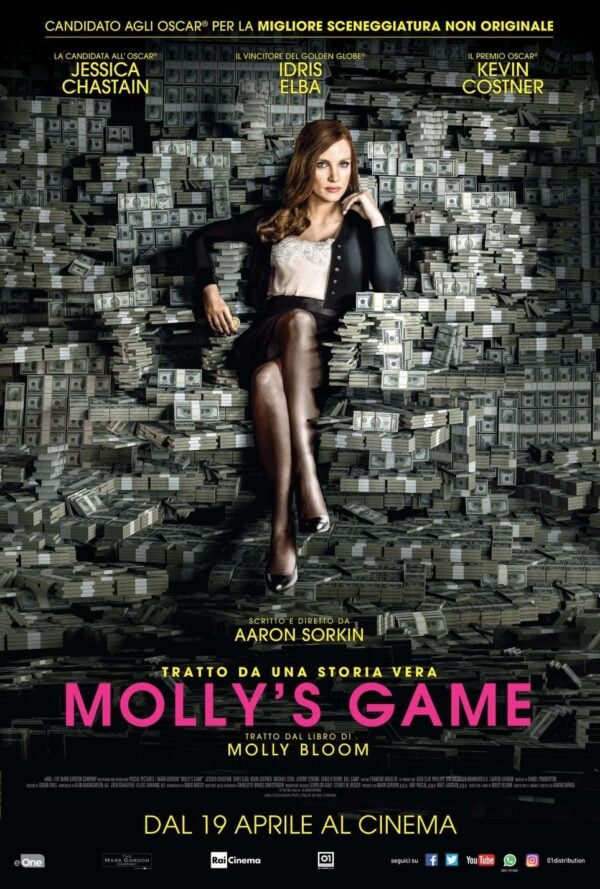 Poster Molly’s Game