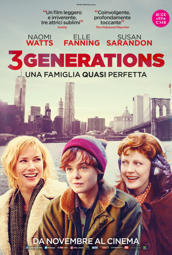 Poster 3 Generations – Una famiglia quasi perfetta