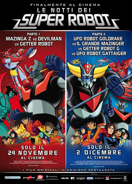 Poster Le Notti dei Super Robot – Parte 2