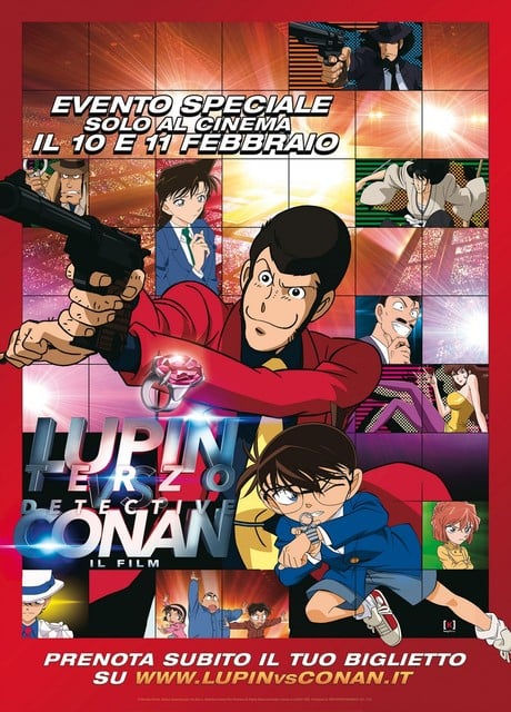 Poster Lupin III vs Detective Conan