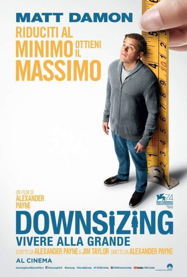 Poster Downsizing – Vivere alla grande