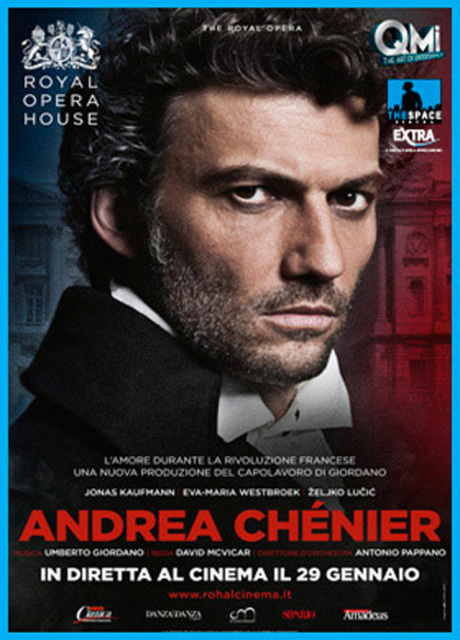 Poster Royal Opera House: Andrea Chénier