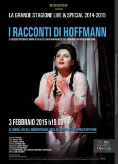 Poster Metropolitan Opera di New York: I racconti di Hoffmann