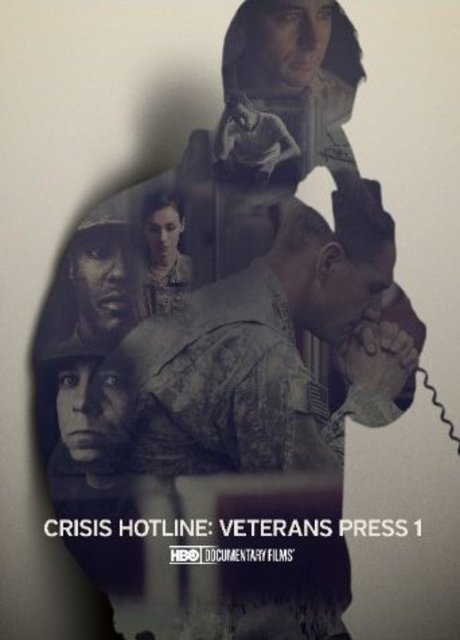 Poster Crisis Hotline: Veterans Press 1