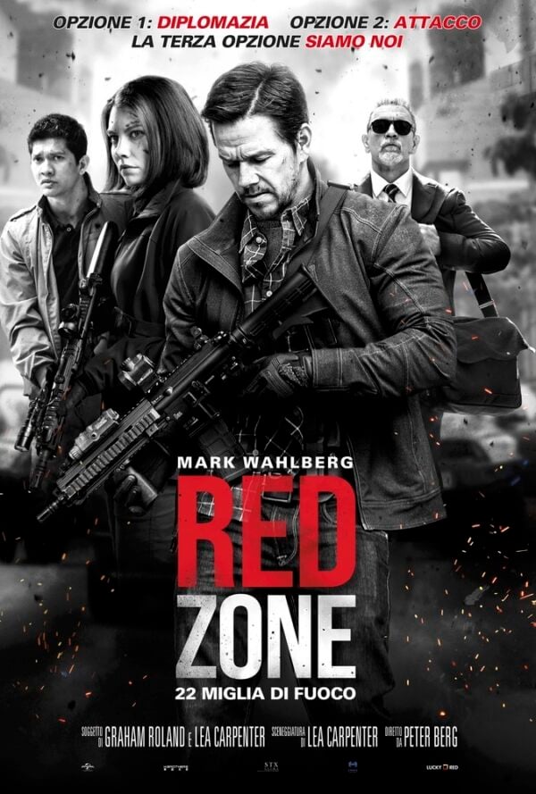 Poster Red Zone – 22 Miglia di Fuoco