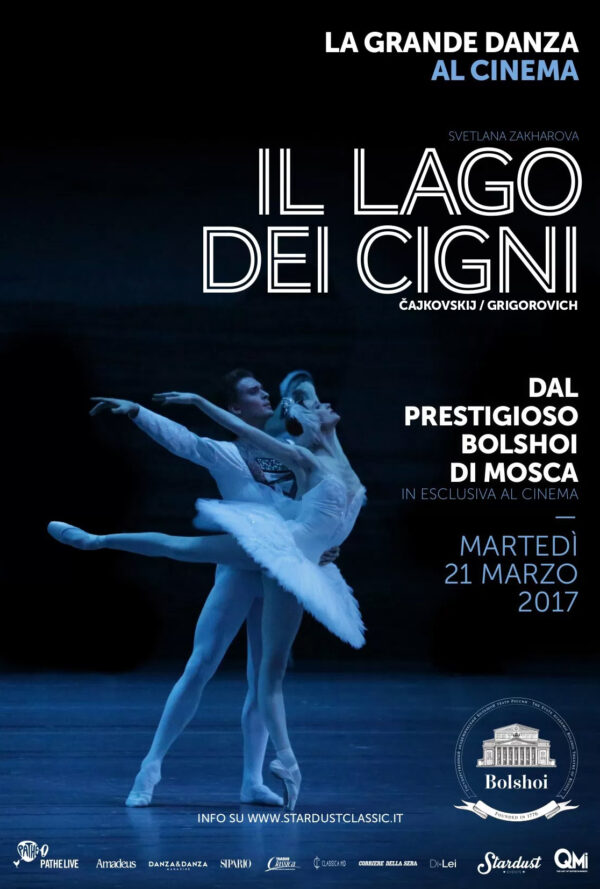 Poster Balletto del Bolshoi di Mosca: Il lago dei cigni