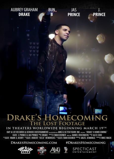 Poster Drake’s Homecoming: The lost footage