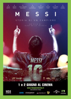 Poster Messi – Storia di un campione