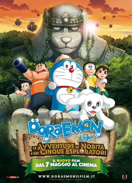 Poster Doraemon il Film – Le Avventure di Nobita e dei Cinque Esploratori