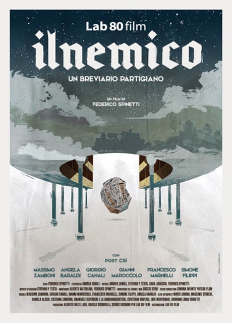 Poster Il nemico – Un breviario partigiano